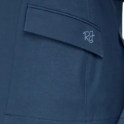 RJ Classics Monterey Jacket With Cuffs -Royal Horse Outfitters monterey cuffs blu.weave detail pocket MN3038 rj classics 67589.1740787383