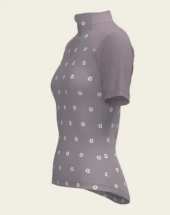 Espoir Mosaic Daisies SS Sun Shirt -Royal Horse Outfitters mosaic daisies sun shirt ss lavender side SS3032 espoir 47323.1714235514