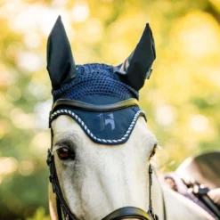 Horseware Ireland Horseware Newmarket Ear Net 14 Horseware Ireland Horseware Newmarket Ear Net -Royal Horse Outfitters newmarket ear net navy front DEHC11 VRKB horseware 68436.1745623191
