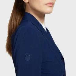 Samshield Olympe Ultralight Hunter Jacket -Royal Horse Outfitters olympe ultralight hunter night blue side samshield 28353.1713402598