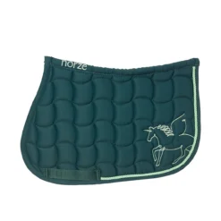 Equinavia Horze Pegasus Pony Saddle Pad -Royal Horse Outfitters pegasus pony pad dp.sea .grn hero 17PZ12T DSGR P horze 81014.1745427026