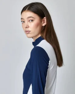 Yagya Performance Sun Shirt -Royal Horse Outfitters performance sun shirt navy.wht side SUN SHIRT yagya 63478.1725915330