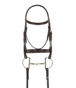 Ovation Draft Cross Plain Raised Padded Bridle