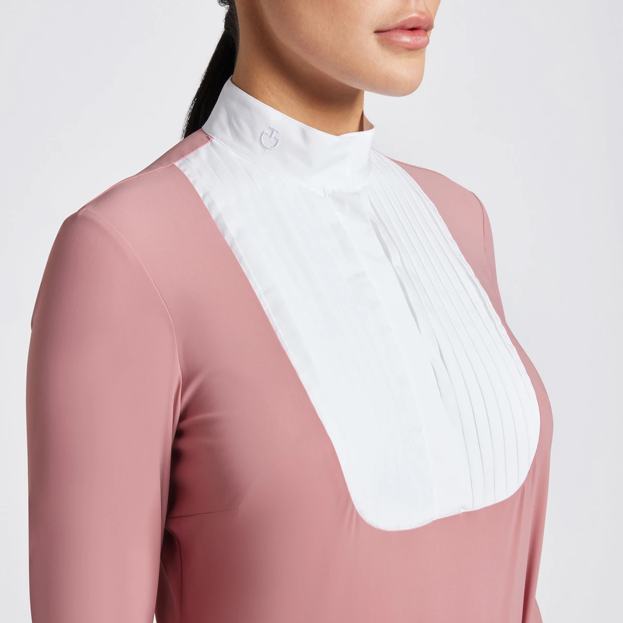 Cavalleria Toscana Pleated Bib LS Show Shirt 7 Cavalleria Toscana Pleated Bib LS Show Shirt - Image 5