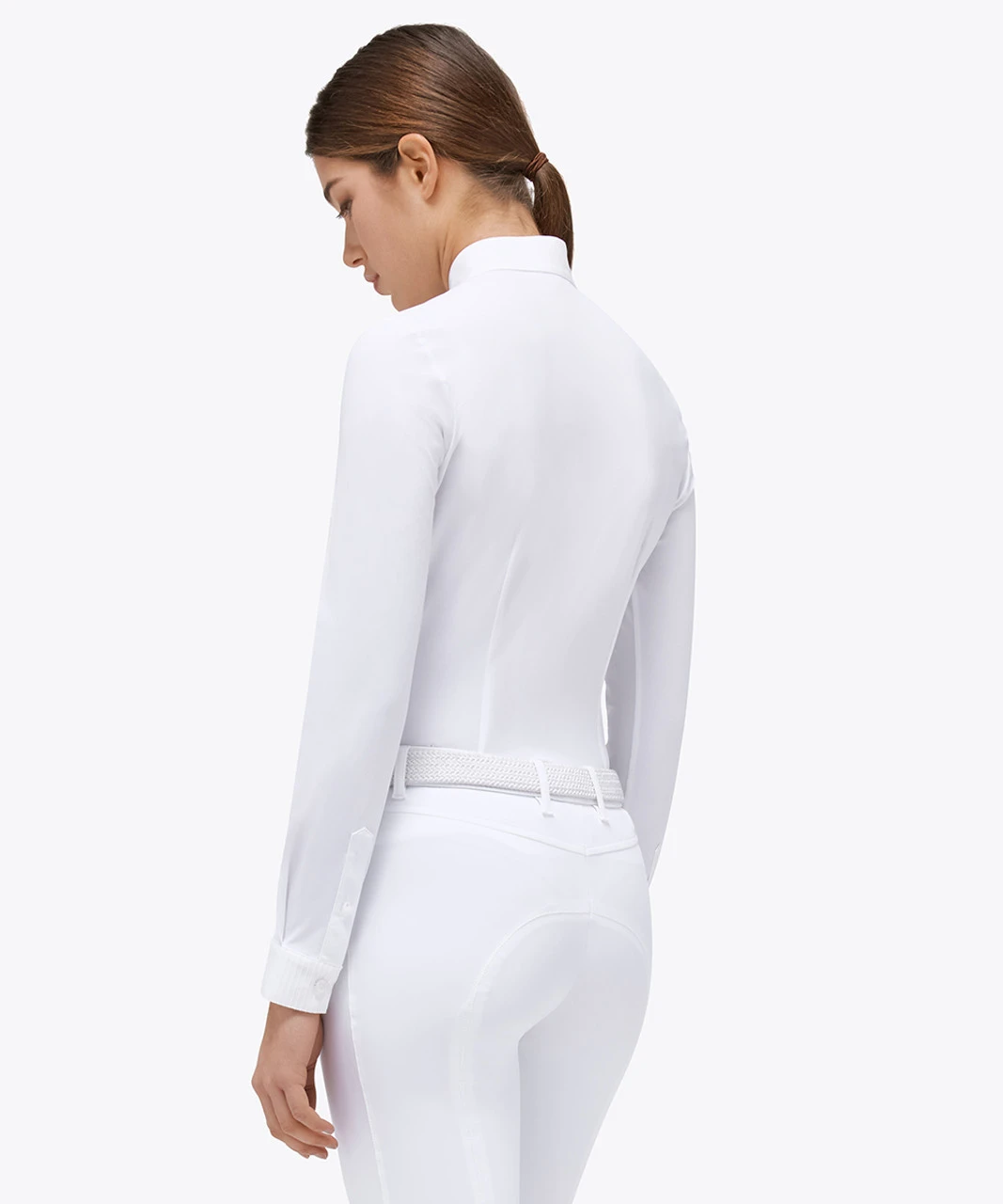 Cavalleria Toscana Pleated Bib Competition Shirt LS 4 Cavalleria Toscana Pleated Bib Competition Shirt LS - Image 2