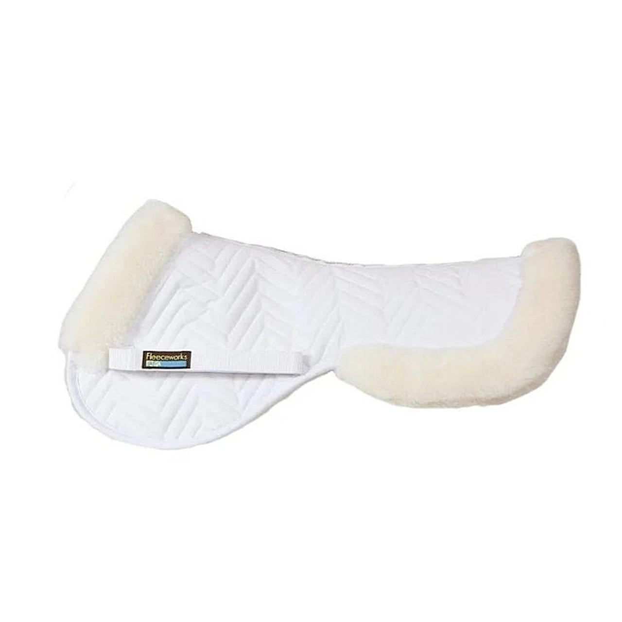 Fleeceworks Pony Therawool Rolled Edge Half Pad 4 Fleeceworks Pony Therawool Rolled Edge Half Pad - Image 2