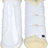 HKM Gloss Protection Boots -Royal Horse Outfitters protection boots white hero 41891200.0614 hkm 64594.1682380590