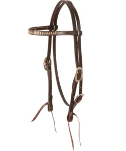 Martin Saddlery Rawhide Lace Browband Headstall