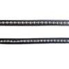 Red Barn Pearl & Crystal Browband -Royal Horse Outfitters rb pearl crystal browband black brown KL select 60152.1716333447