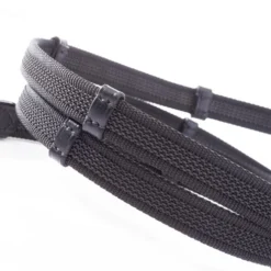 Kavalkade Rolled Rubberized Reins With Stops