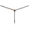 Martin Saddlery Rope Edge Dots Breast Collar -Royal Horse Outfitters rope edge dots breast collar choco BC10021REACCS martin 99929.1624740621