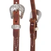 Reinsman Rosewood Spots Brow Headstall -Royal Horse Outfitters rosewood spots headstall buckle set 7144 7044 reinsman 73705.1685750792