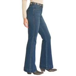 Rock & Roll Denim Signature HR Trouser Jeans