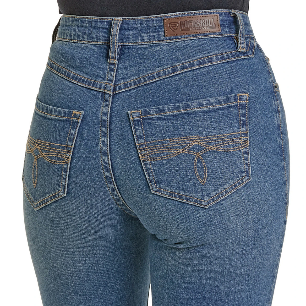 Rock & Roll Denim Studded Front Pocket Jeans 7 Rock & Roll Denim Studded Front Pocket Jeans - Image 5