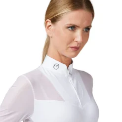 Vestrum Sabaudia Long Sleeve Show Shirt 8 Vestrum Sabaudia Long Sleeve Show Shirt -Royal Horse Outfitters sabaudia ls show top white detail W4105 65012 vestrum 62510.1747878060