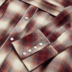 Stetson Black Cherry Plaid Shirt Dress 14 Stetson Black Cherry Plaid Shirt Dress -Royal Horse Outfitters shirt dress black cherry plaid flat cuff 1105705977049 stetson 42847.1712844856