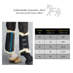 Kavalkade Show Brushing Boots 15 Kavalkade Show Brushing Boots -Royal Horse Outfitters show boots size chart 32402 kavalkade 39885.1757106301