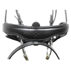 Signature By Antarès Snaffle Bridle 7 Signature By Antarès Snaffle Bridle -Royal Horse Outfitters signature snaffle bridle black noseband SIGDR BRD1 antares 82094.1644088617