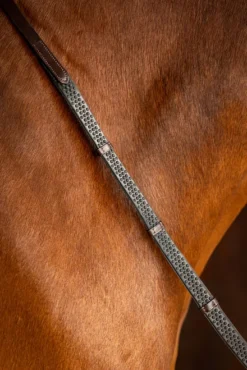 LeMieux Soft Rubber Reins With Stops 5 LeMieux Soft Rubber Reins With Stops -Royal Horse Outfitters soft rubber reins stops havana brass horse IT03784 lemieux 73821.1691512870