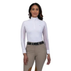 Tredstep Solo Milan LS Show Shirt 14 Tredstep Solo Milan LS Show Shirt -Royal Horse Outfitters solo milan ls silver front MILAN LS tredstep 89551.1746151874