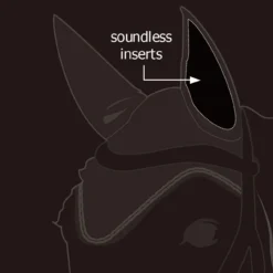 Lami-Cell Soundless Ear Bonnet Inserts -Royal Horse Outfitters soundless ear bonnet insert demo 290P00 lami cell 78049.1754088526