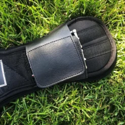 Majyk Equipe Ergonomics Spur Saver Dressage Girth -Royal Horse Outfitters spursafe biofoam girth black buckle guard ERG030 24 majyk 59455.1743001960