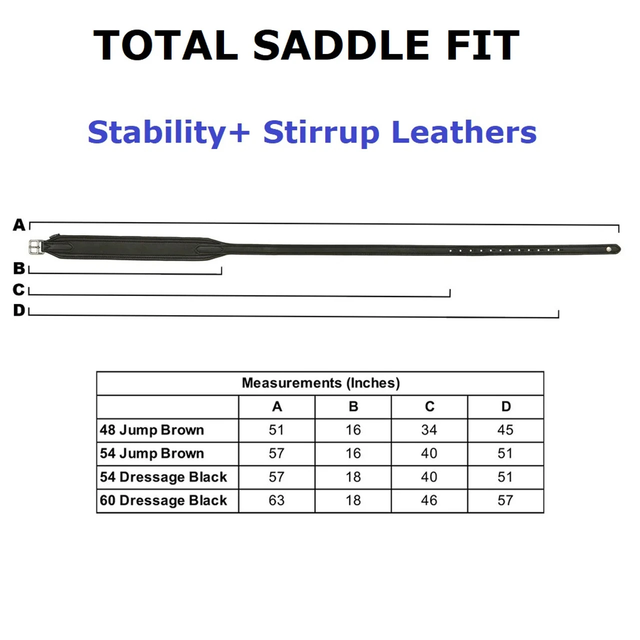 Total Saddle Fit Stability+ Stirrup Leathers 8 Total Saddle Fit Stability+ Stirrup Leathers - Image 6