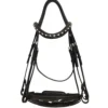 Red Barn Stride Weymouth Bridle 1 Red Barn Stride Weymouth Bridle -Royal Horse Outfitters stride patent weymouth bridle black red barn 23957.1689186538
