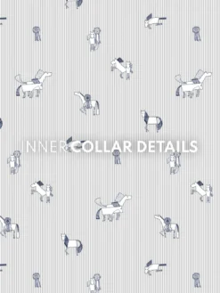 Espoir Stripes Long Sleeve Show Shirt 16 Espoir Stripes Long Sleeve Show Shirt -Royal Horse Outfitters stripes show ls grey collar detail FS3042 espoir 94605.1722042733