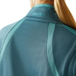 Ariat Sunstopper 3.0 1/4 Zip Baselayer Solids -Royal Horse Outfitters sunstopper 3.0 solid ls storm.bu detail back 10054956 ariat 57162.1739643429