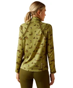 Ariat Sunstopper 3.0 1/4 Zip Baselayer Prints -Royal Horse Outfitters sunstopper print hacking back 10052974 ariat 92607.1722903226