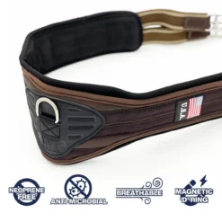 Majyk Equipe SuperHorse EZ BioFoam Girth 9 Majyk Equipe SuperHorse EZ BioFoam Girth -Royal Horse Outfitters superhorse ez biofoam girth brown detail1 ERG015 44 majyk 54701.1742942736