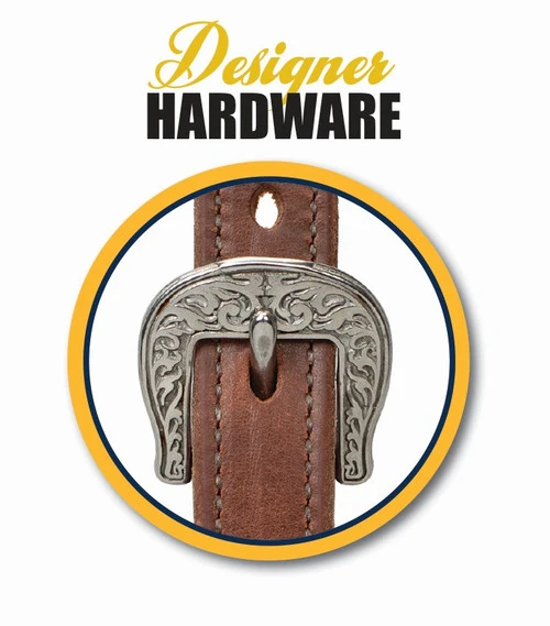 Weaver Leather Weaver Synergy Floral Split Ear Headstall 3 Weaver Leather Weaver Synergy Floral Split Ear Headstall