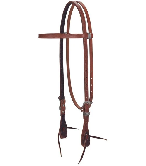 Weaver Leather Weaver Synergy Latigo Lined Brow Headstall 3 Weaver Leather Weaver Synergy Latigo Lined Brow Headstall