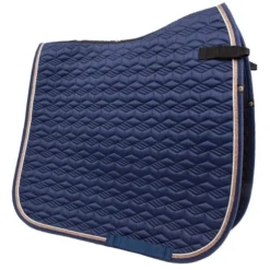 Toklat Tango Geometric Dressage Pad -Royal Horse Outfitters tango geometric drsg navy 25 0931 NY toklat 68183.1677367416