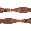 Turquoise Cross Floral Vine Spur Strap Ladies 2 Turquoise Cross Floral Vine Spur Strap Ladies -Royal Horse Outfitters tc floral vine spur strap ladies light.oil 45506 53 weaver 50050.1679166346