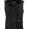 Outback Trading Tess Vest With Hood -Royal Horse Outfitters tess vest hood black front 29840 outback 69905.1712845004