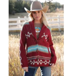 Cruel Denim Toggle Button Cardigan