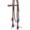 Weaver Leather Weaver Turquoise Flower Slim Brow Headstall -Royal Horse Outfitters turquoise flower slim brow hs brown turquoise 10036 03 06 weaver 74935.1668883501