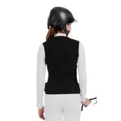 Horse Pilot Twist'Air 2.0 Junior Airbag Vest -Royal Horse Outfitters twist air vest 2.0 junior black back girl ARBJ023 horse pilot 73328.1731626162