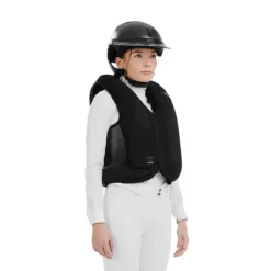 Horse Pilot Twist'Air 2.0 Junior Airbag Vest -Royal Horse Outfitters twist air vest 2.0 junior black inflated 3 4 girl ARBJ023 horse pilot 47297.1731626162