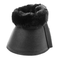 Equinavia Ty Ultra Fleece Overreach Boots -Royal Horse Outfitters ty ultra fleece overreach boot black front E18006 BL BL equinavia 36388.1714443941