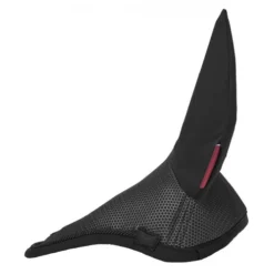LeMieux Ultra Mesh Fly Hood -Royal Horse Outfitters ultra mesh fly bonnet black side 4828 lemieux 03996.1646167692