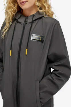 Rider's Gene Unisex Waterproof Jacket 10 Rider's Gene Unisex Waterproof Jacket -Royal Horse Outfitters unisex h20 jacket grigio front detail COU002 NL007 8F00 RG 34282.1713639826
