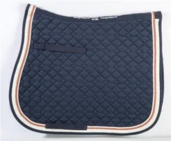USG All Purpose/Close Contact Square Pad -Royal Horse Outfitters usg ap pad navy orange white 10708.1589057202