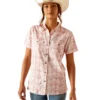 Ariat VentTEK Stretch SS Shirt Brush Stroke -Royal Horse Outfitters venttek stretch ss brushstroke front 10049068 ariat 04717.1712844887