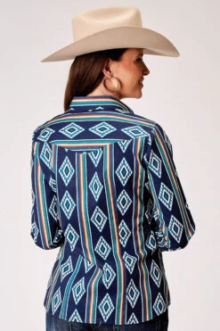 Roper Vertical Aztec Print Shirt
