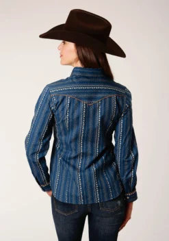 Roper Wallpaper Print Shirt Long Sleeve