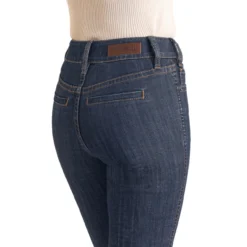 Rock & Roll Denim Welt Pocket HR Trouser Jeans 10 Rock & Roll Denim Welt Pocket HR Trouser Jeans -Royal Horse Outfitters welt pocket hr trouser dk.wash detail back BW5HD06047 westmoor 54212.1743037131