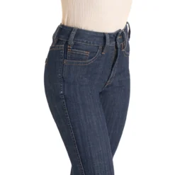 Rock & Roll Denim Welt Pocket HR Trouser Jeans 11 Rock & Roll Denim Welt Pocket HR Trouser Jeans -Royal Horse Outfitters welt pocket hr trouser dk.wash detail front BW5HD06047 westmoor 64449.1743037131